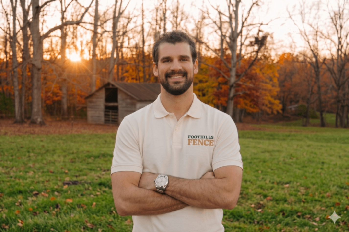 Reece Schlabaugh, owner of Foothills Fence